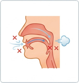 수면 무호흡증 일러스트